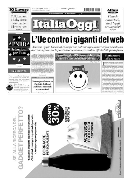 Italia oggi : quotidiano di economia finanza e politica